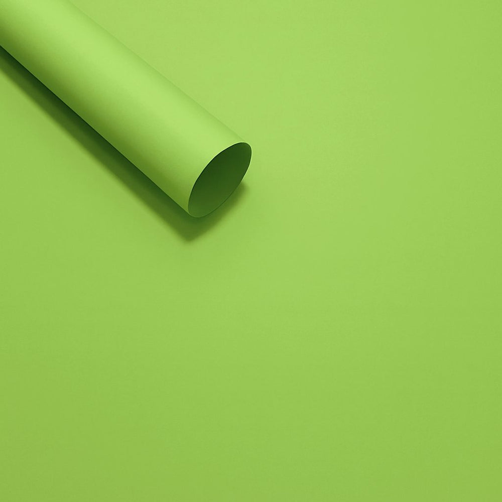 Coli celofan uni, culoare verde #3 - ROC A288