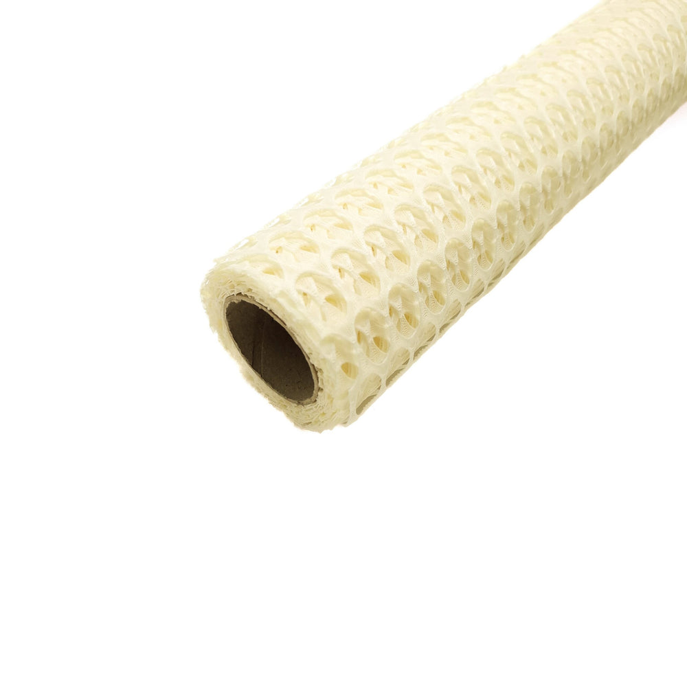 Rolă ambalaj tip dantelă perforată, culoare crem - ROC A30