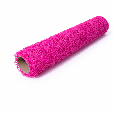 Rolă ambalaj tip dantelă, culoare ciclam - ROC A3