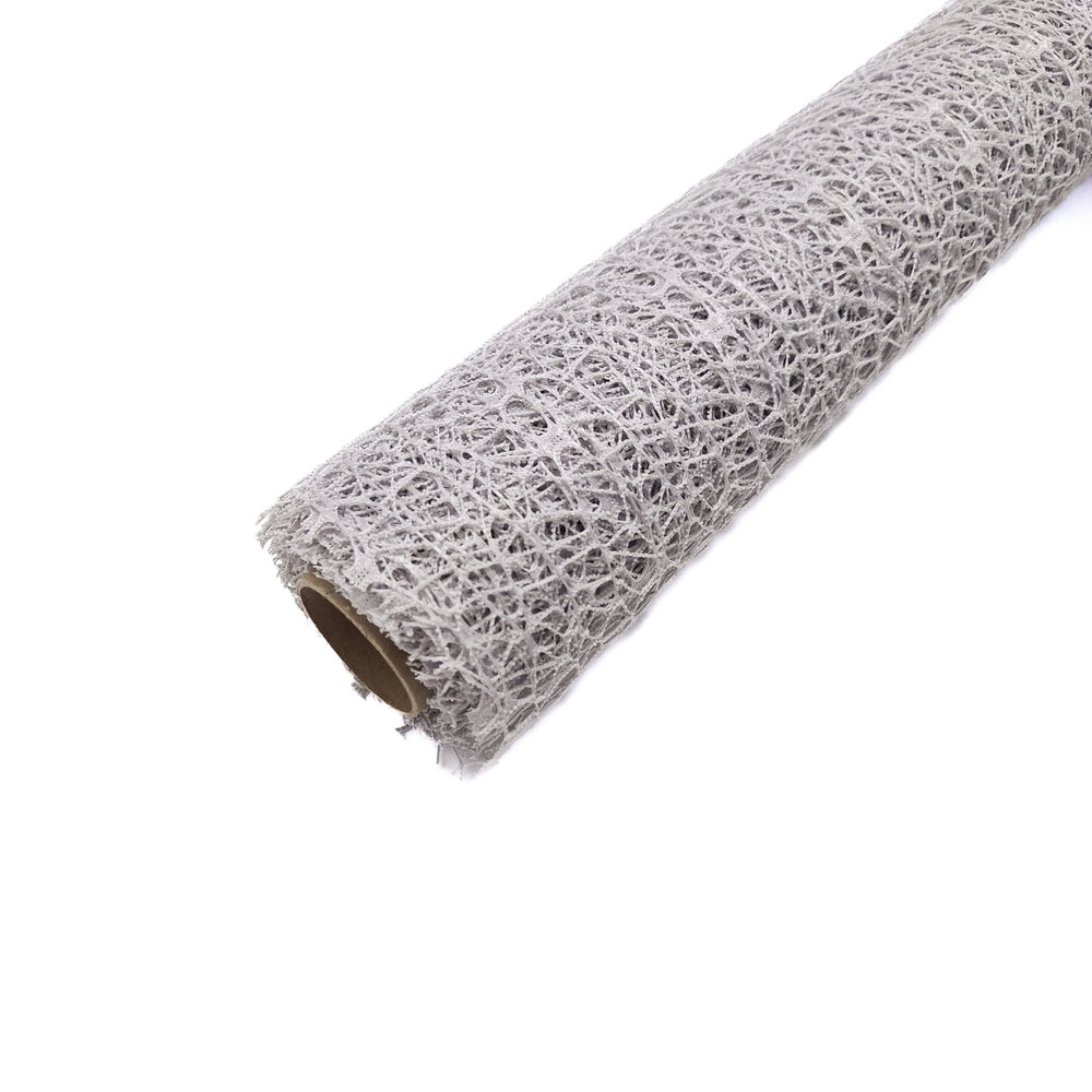 Rolă ambalaj tip dantelă, culoare gri deschis - ROC A3