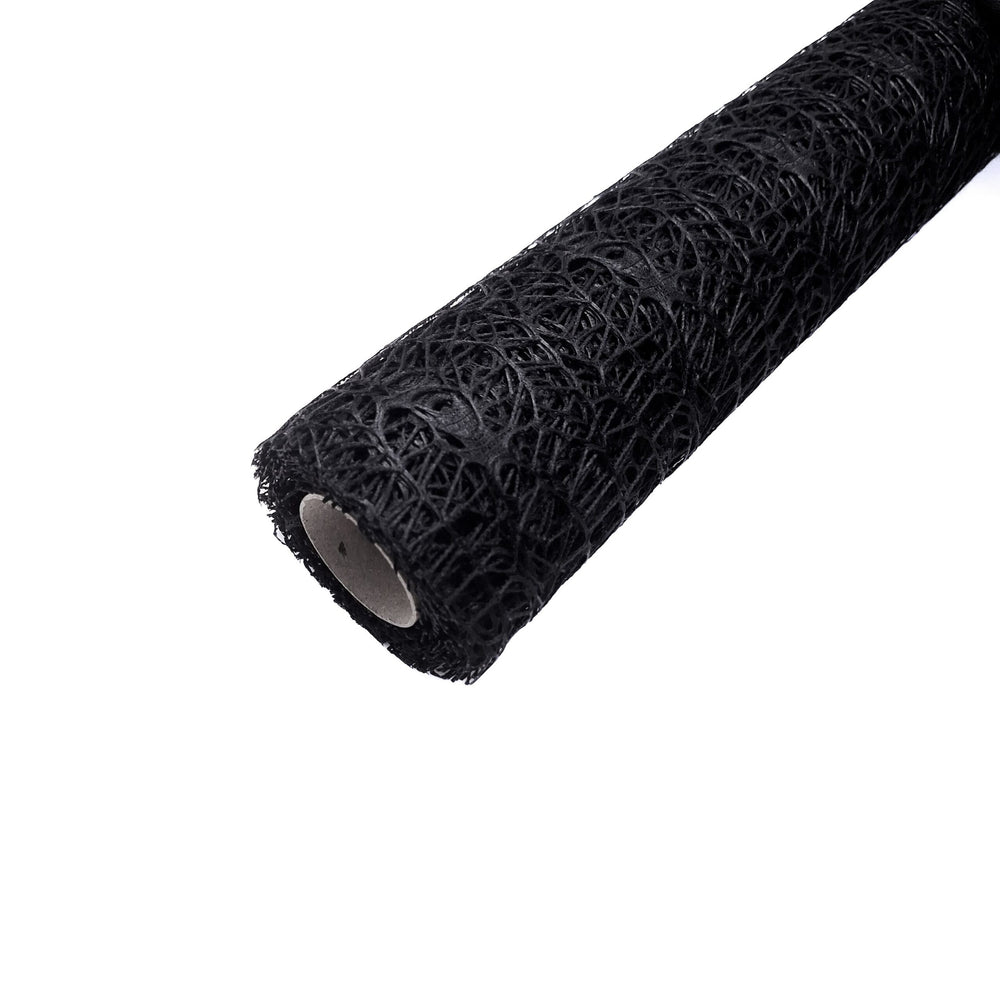 Rolă ambalaj tip dantelă, culoare negru - ROC A3