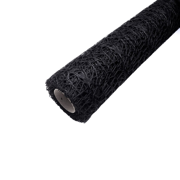 Rolă ambalaj tip dantelă, culoare negru - ROC A3