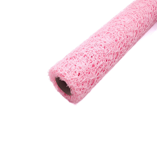 Rolă ambalaj tip dantelă, culoare roz - ROC A3