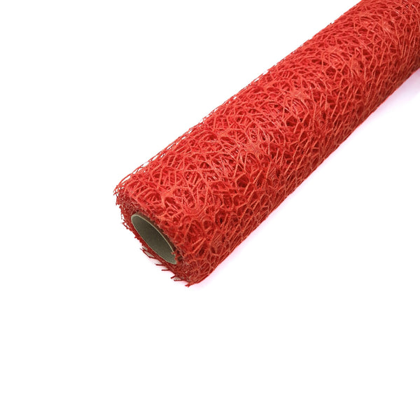 Rolă ambalaj tip dantelă, culoare roșu deschis - ROC A3