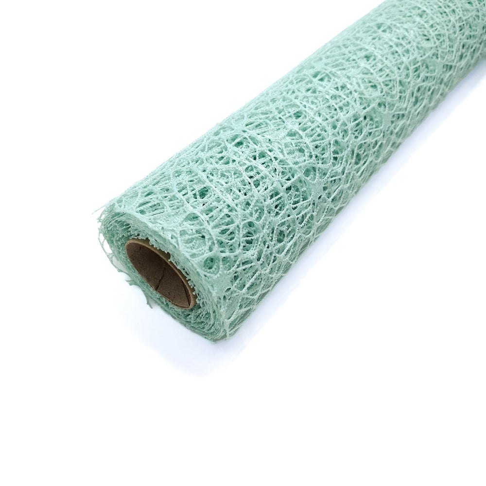 Rolă ambalaj tip dantelă, culoare turcoaz deschis - ROC A3
