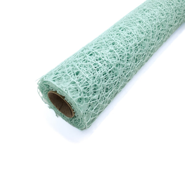 Rolă ambalaj tip dantelă, culoare turcoaz deschis - ROC A3