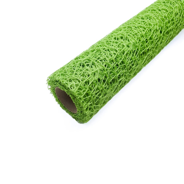 Rolă ambalaj tip dantelă, culoare verde - ROC A3