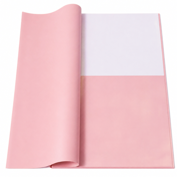 Coli celofan cu print model 6, culoare roz deschis J01 - ROC A288