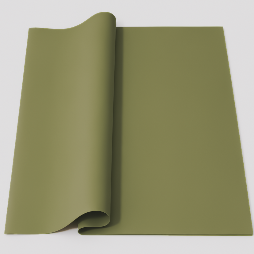 Coli celofan uni, culoare verde J7767 - ROC A288