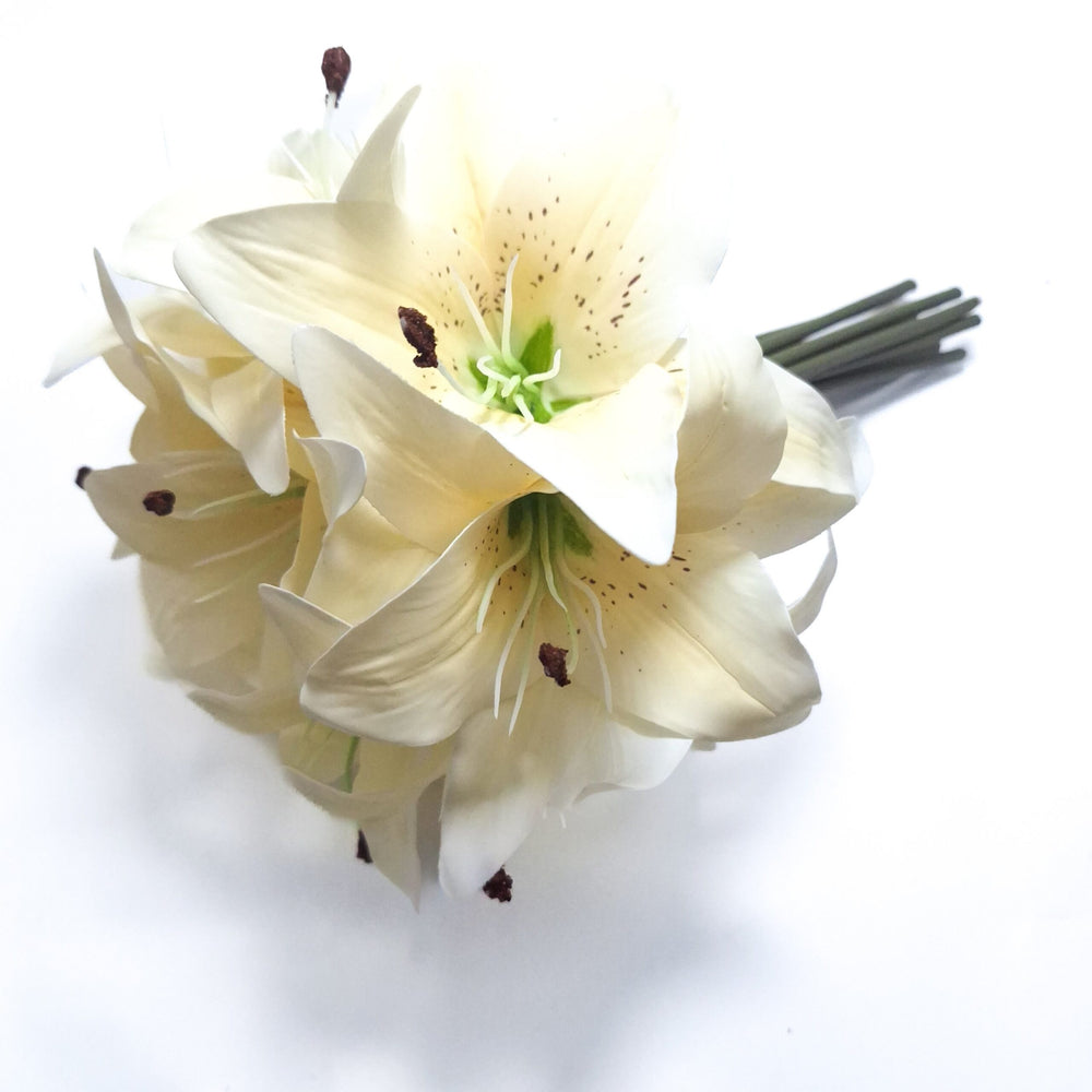Buchet crini artificiali, culoare crem - ROC AF29