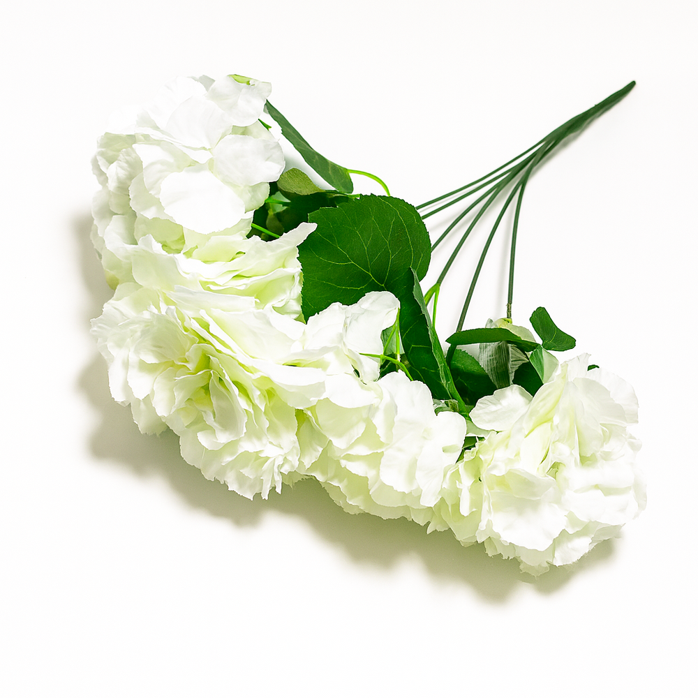 Buchet hortensie artificială, culoare crem - ROC AF2