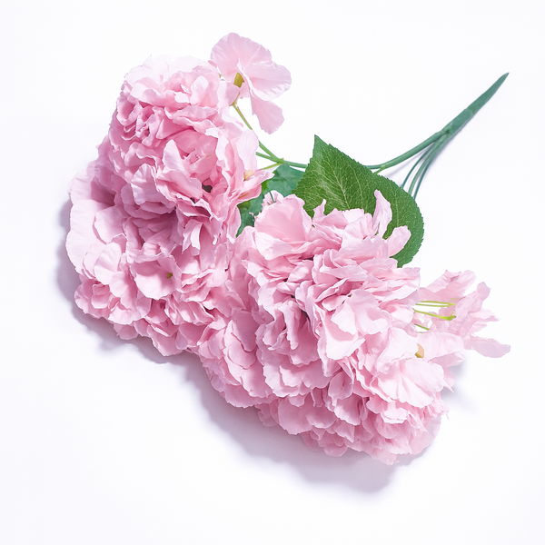Buchet hortensie artificială, culoare roz - ROC AF2