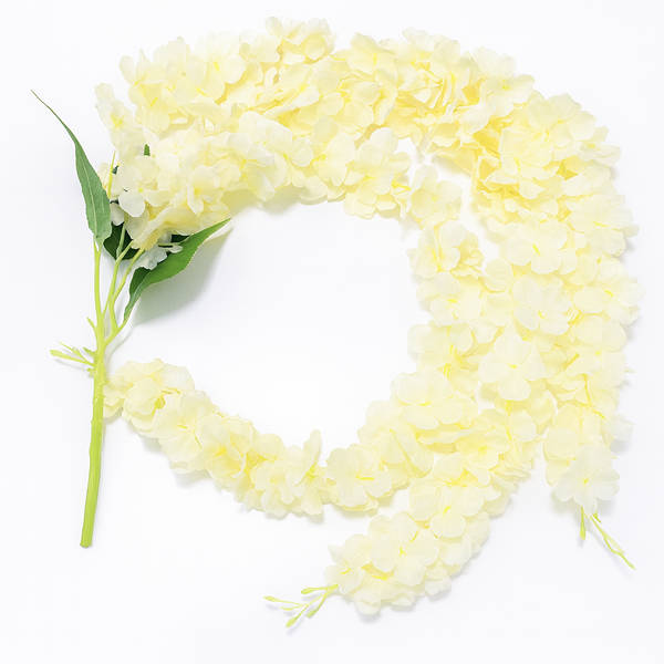 Hortensie curgătoare artificială, culoare crem - ROC AF33