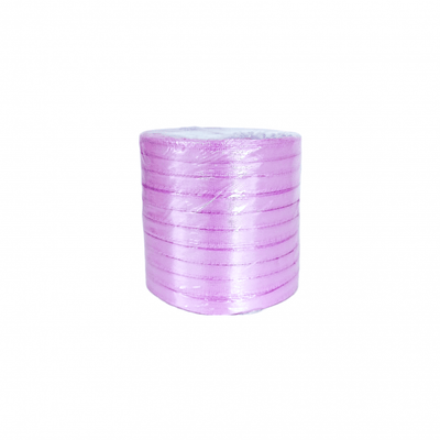 Set 10 role satin pentru impachetat cadouri si flori, 0.8 cm, culoare lila - ROC 0812