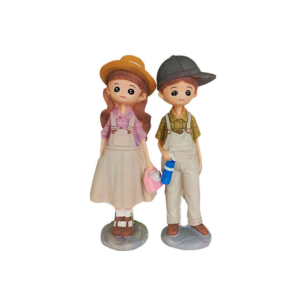 Set 2 bucati figurine fata si baiat - ROC 0769