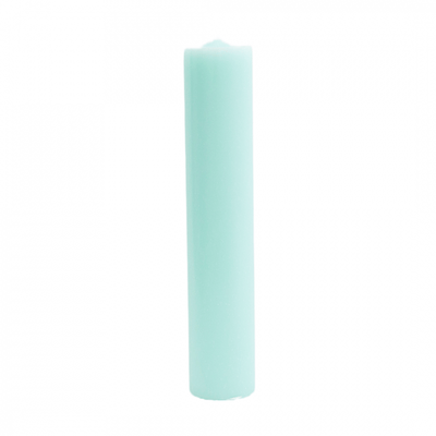 Lumanare cilindrica din parafina pentru botez sau nunta, culoare vernil, H 30 cm, D 7 cm - 30070 VERNIL