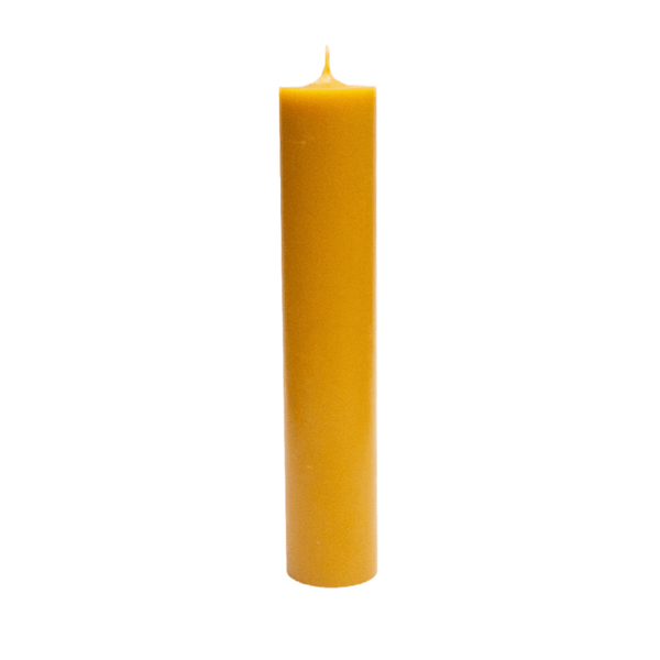 Lumanare pentru cununie sau botez din ceara, H 40 cm, D 7 cm - 40070 C