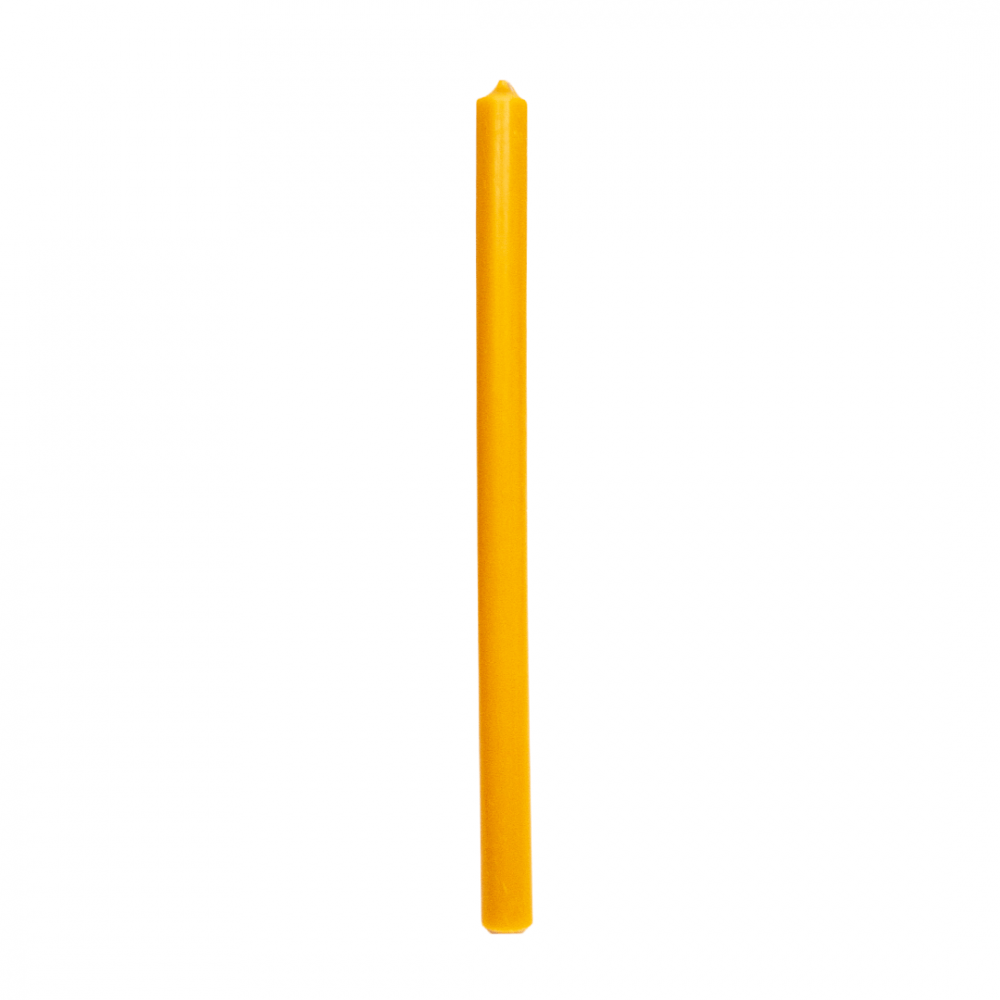 Lumanare pentru botez din ceara, H 60 cm, D 4 cm - 60040 C DR.