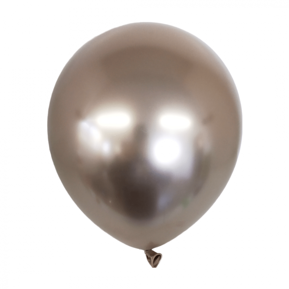 Set 50 baloane latex Chrome Metallic 30 cm, NR. 8 - ROC BAL3