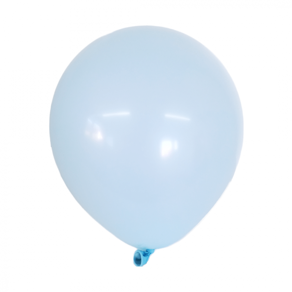 Set 100 baloane latex 26 cm Macarons Blue NR. 3 - ROC BAL2