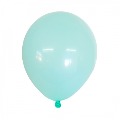 Set 100 baloane latex 26 cm Macarons Turcoaz deschis NR. 7 - ROC BAL2