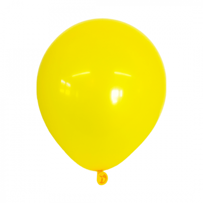 Set 100 baloane latex 26 cm Matte Galben NR. 15 - ROC BAL2