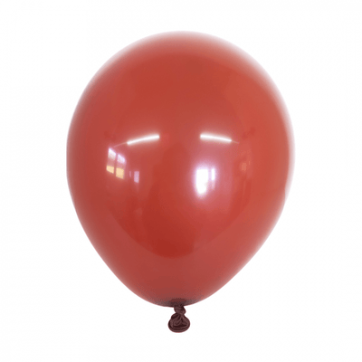 Set 100 baloane latex 26 cm Matte Maro NR. 17 - ROC BAL2