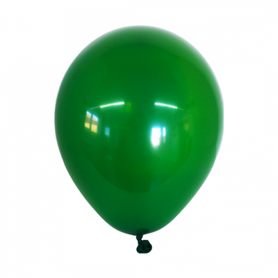Set 100 baloane latex 26 cm Matte Verde smarald NR. 20 - ROC BAL2