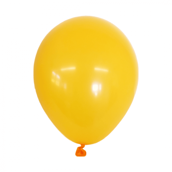 Set 100 baloane latex 26 cm Matte Orange, NR. 21 - ROC BAL2
