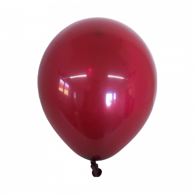 Set 100 baloane latex 26 cm Matte Visiniu, NR. 26 - ROC BAL2