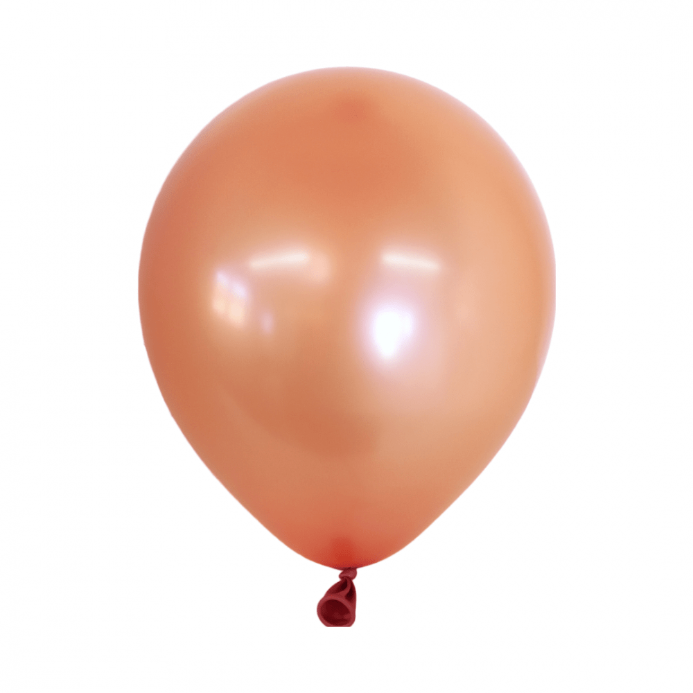Set 100 baloane latex 26 cm Matte Rose Gold, NR. 28 - ROC BAL2