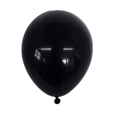 Set 100 baloane latex 26 cm Matte Negru, NR. 29 - ROC BAL2