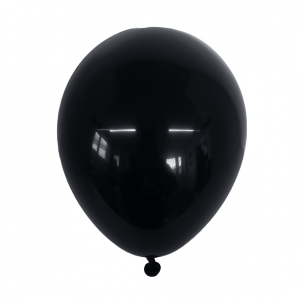 Set 100 baloane latex 26 cm Matte Negru, NR. 29 - ROC BAL2