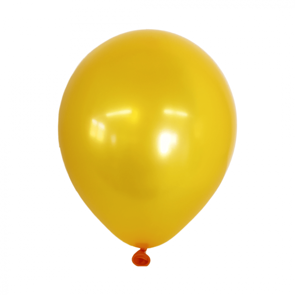 Set 100 baloane latex 26 cm Matte Auriu, NR. 36 - ROC BAL2