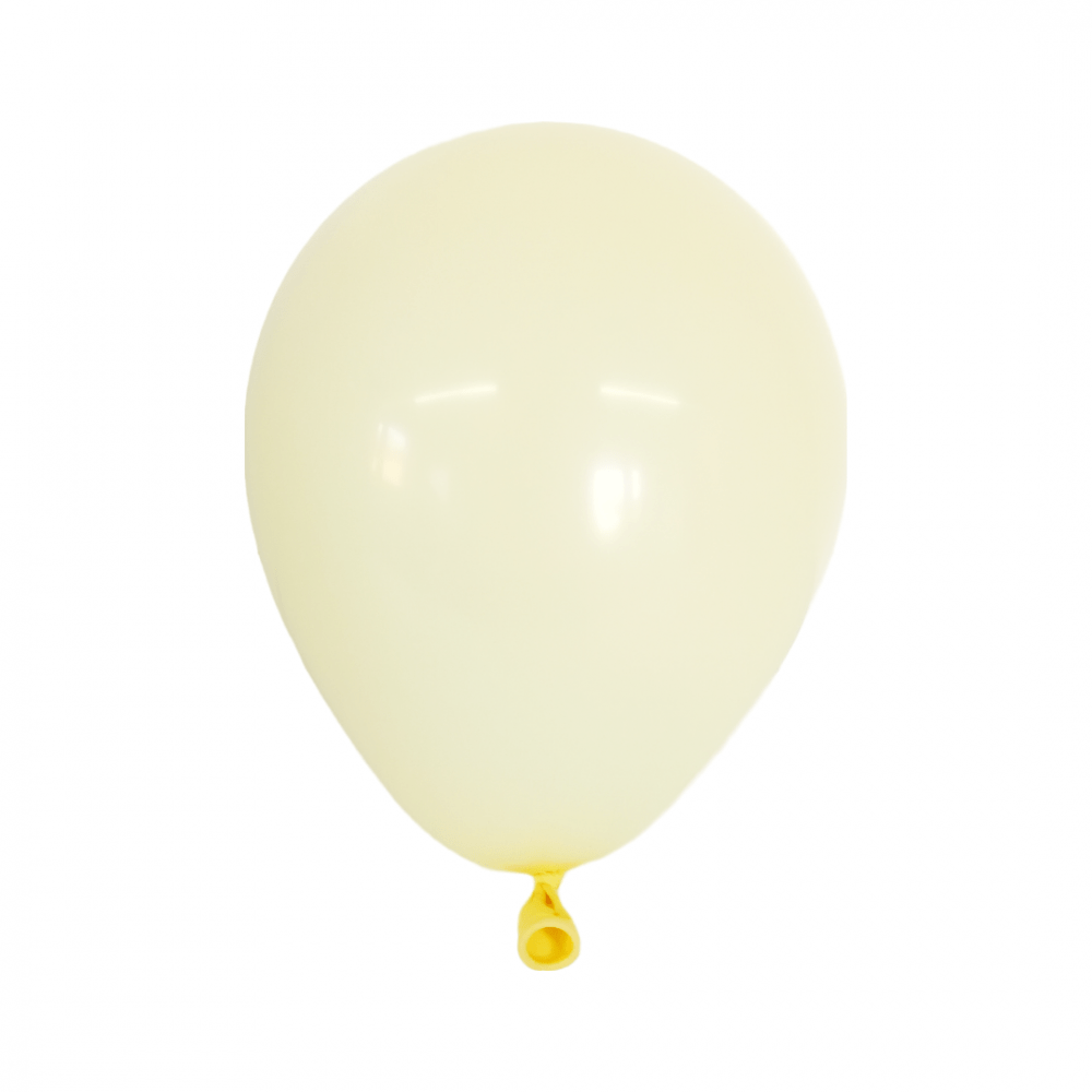 Set 200 baloane latex 13 cm Macarons Crem, NR. 7 - ROC BAL1