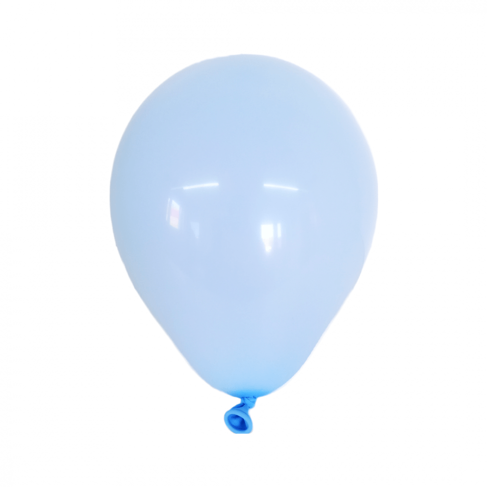 Set 200 baloane latex 13 cm Macarons Blue, NR. 9 - ROC BAL1