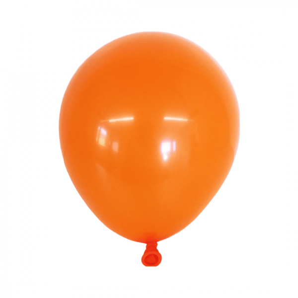 Set 200 baloane latex 13 cm Matte Portocaliu, NR. 17 - ROC BAL1