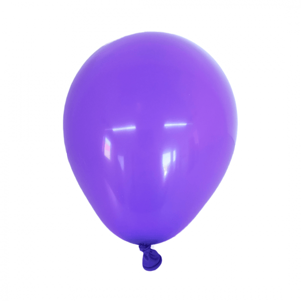 Set 200 baloane latex 13 cm Matte Mov, NR. 18 - ROC BAL1