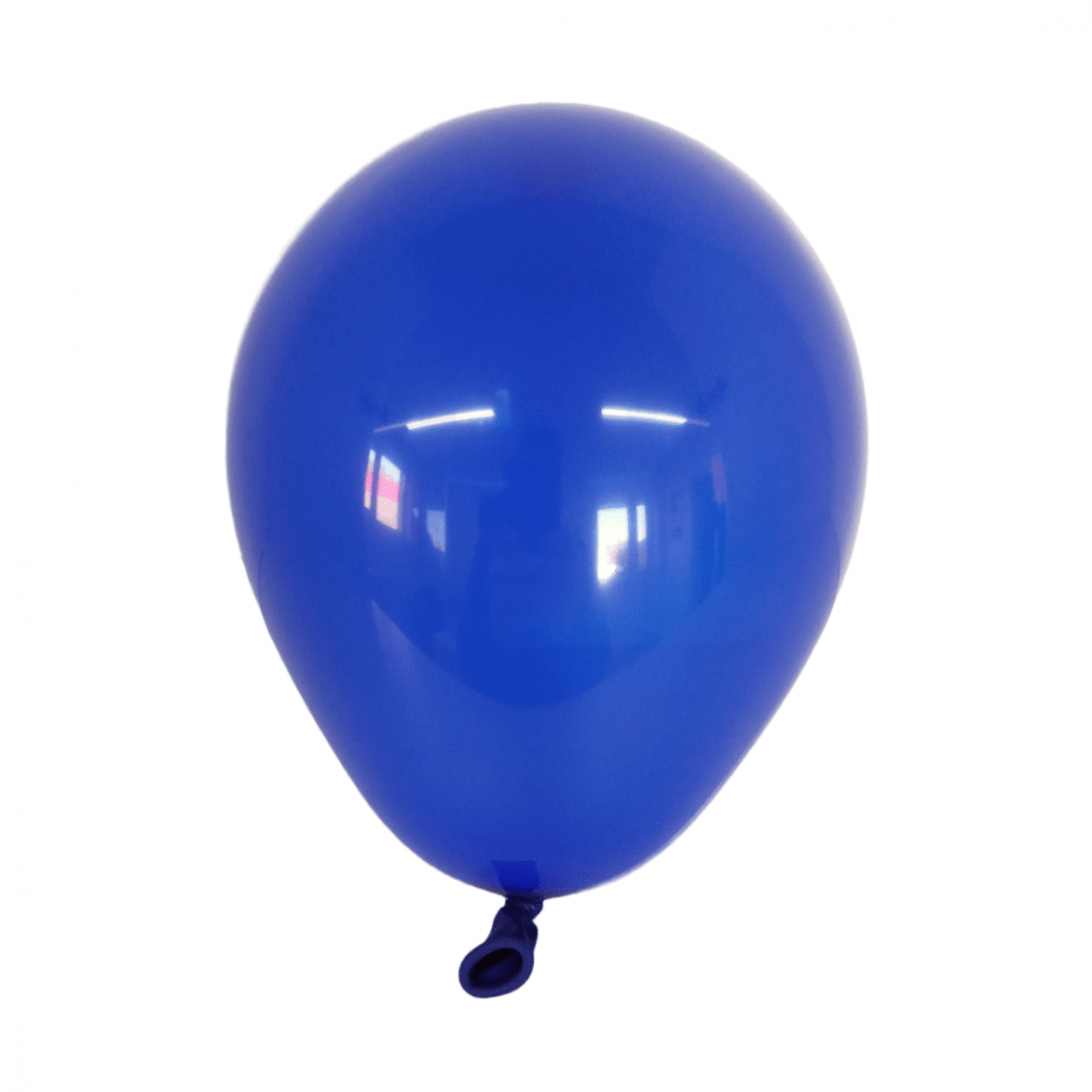 Set 200 baloane latex 13 cm Matte Albastru inchis, NR. 21 - ROC BAL1