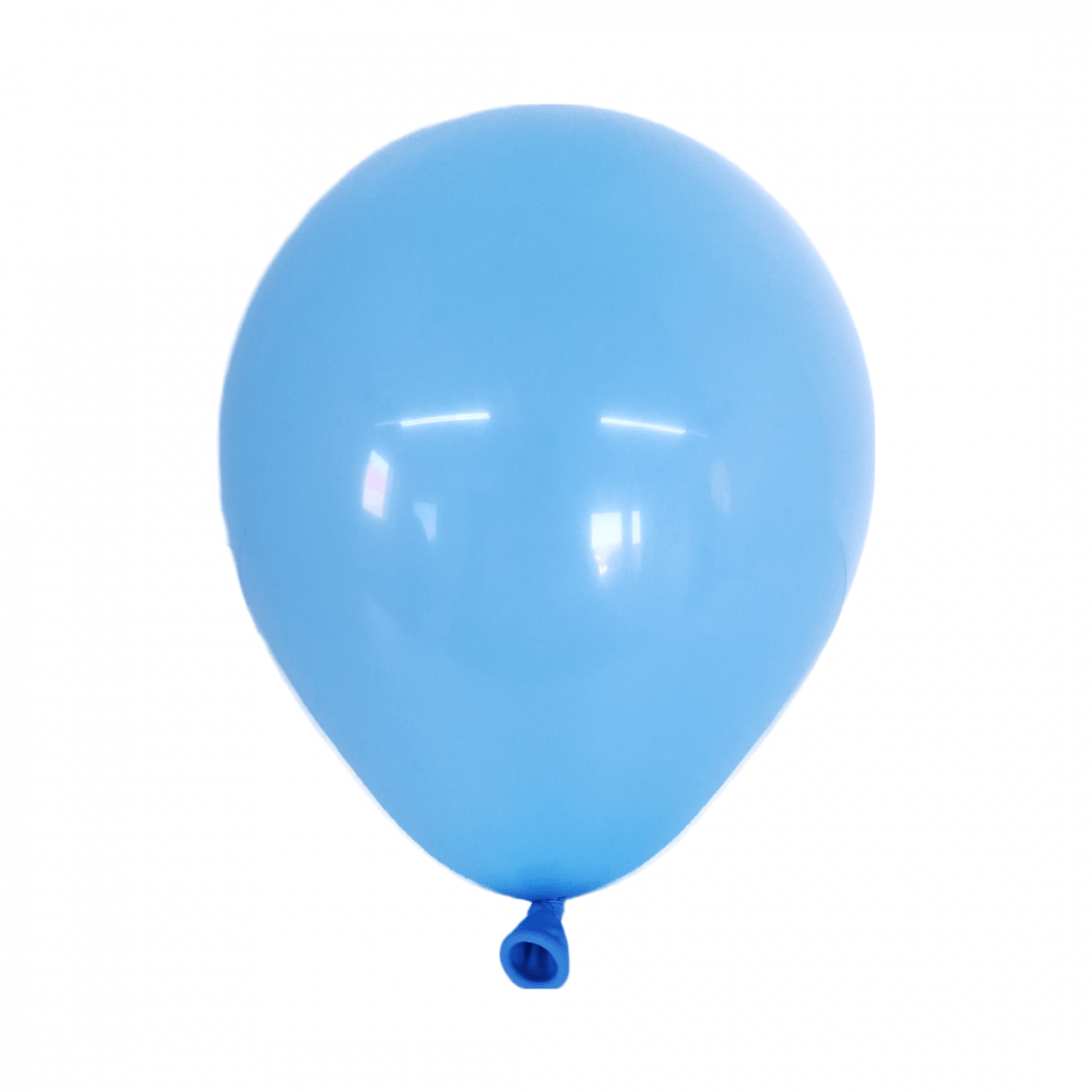 Set 200 baloane latex 13 cm Matte Blue, NR. 23 - ROC BAL1