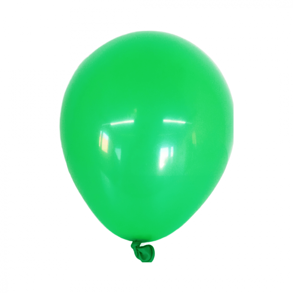 Set 200 baloane latex 13 cm Matte Verde, NR. 24 - ROC BAL1