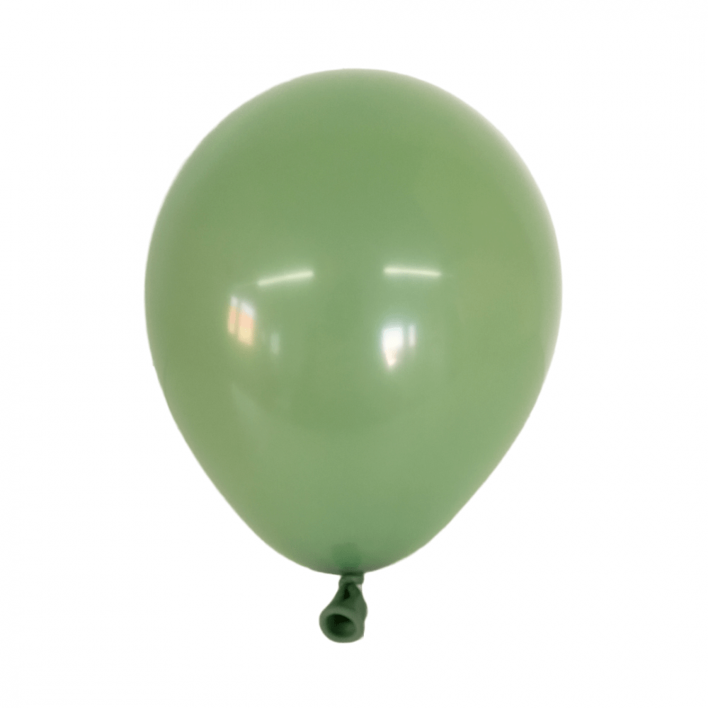 Set 200 baloane latex 13 cm Matte Verde, NR. 25 - ROC BAL1