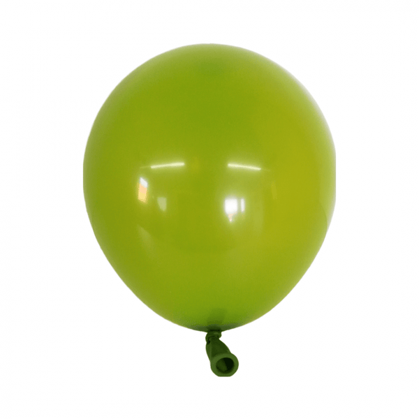 Set 200 baloane latex 13 cm Matte Verde olive, NR. 27 - ROC BAL1