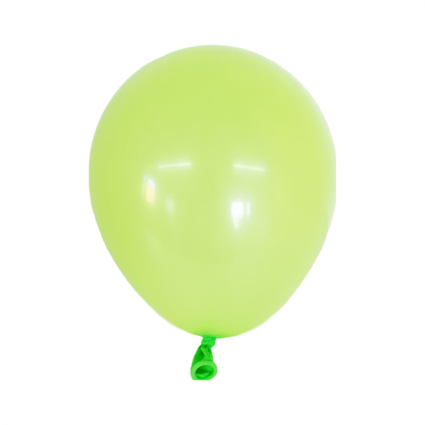 Set 200 baloane latex 13 cm Matte Light Green, NR. 28 - ROC BAL1