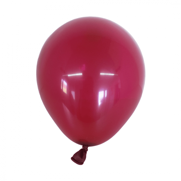 Set 200 baloane latex 13 cm Matte Visiniu, NR. 29 - ROC BAL1