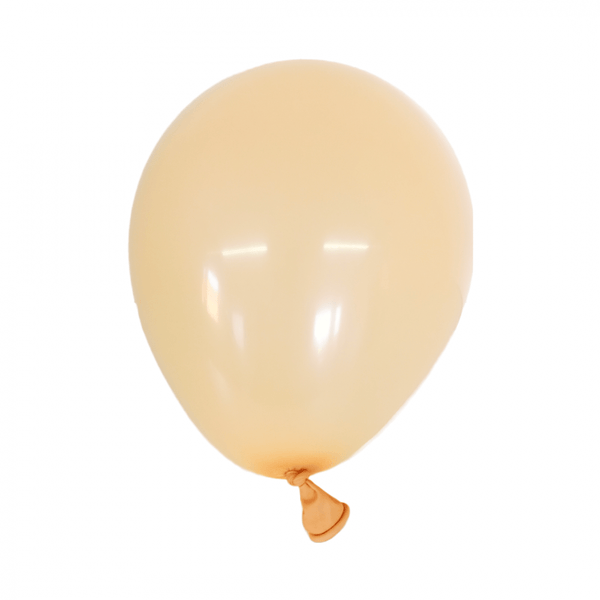 Set 200 baloane latex 13 cm Matte Cappuccino, NR. 32 - ROC BAL1