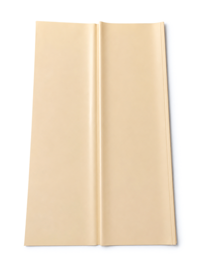 Ambalaj semitransparent uni, culoare crem - ROC A64
