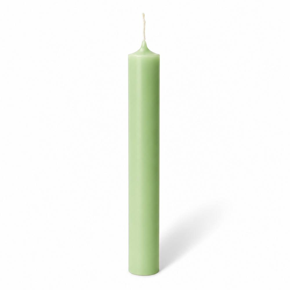 Lumânare din parafină pentru cununie și botez, 35 cm, culoare verde NR. 11 - 35048 VERDE