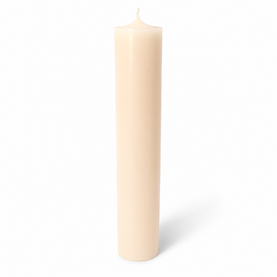 Lumânare din parafină pentru cununie și botez, 45 cm, culoare crem NR. 1 - 45070 CREM