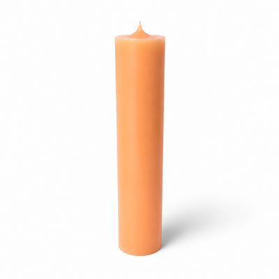 Lumânare din parafină pentru cununie și botez, 45 cm, culoare somon NR. 4 - 45070 SOMON